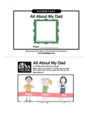 Father's Day Book Activity: All About My Dad with ASL