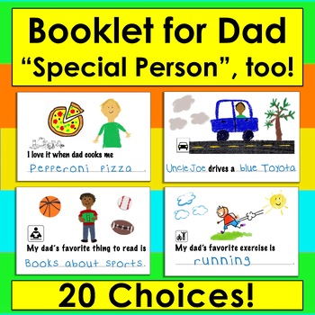 Father's Day Booklet or Special Person Printable