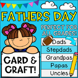 Fathers Day Card & Craft Pack! (Includes Stepdads, Grandpa