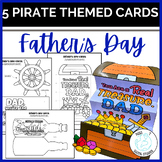 Fathers Day Cards pirate theme crafts: end of the year act