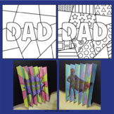 Fathers Day Coloring Pages Agamographs Pop Art Craft Activ
