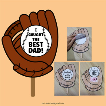 Baseball Fathers Day Gift, Baseball Craft Preschool