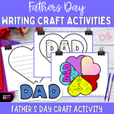 Fathers Day Crafts For 2nd Grade - Writing Prompts Card Template
