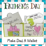 Fathers Day Crafts - Make Dad a Wallet