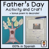 Fathers Day Dia del Padre Craft and Activity Bilingual Spa