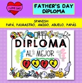 Fathers Day Diploma Spanish