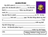 Father's Day Fill in the Blank