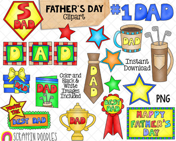 Father's Day Boys & Girls by Scrappin Doodles | Teachers Pay Teachers