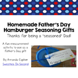 Father's Day--Hamburger Seasoning Gift