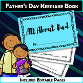 Fathers Day Keepsake Book - Family Study - Writing - PreK 