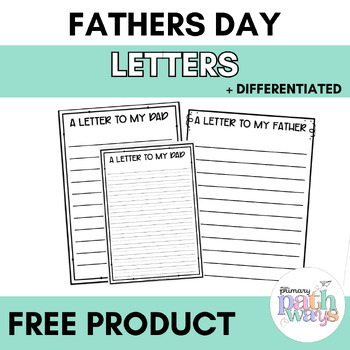 Preview of Fathers Day Letters