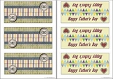 Father's Day Lolly Bag Toppers and Cards