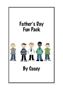 Preview of Father's Day Math & Literacy Funpack