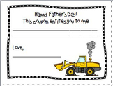Father's Day Printable Coupons Freebie