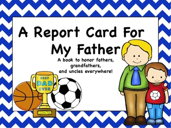 Preview of Father's Day Report Card