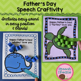 Fathers Day Speech Therapy Craft: Articulation Sequencing 
