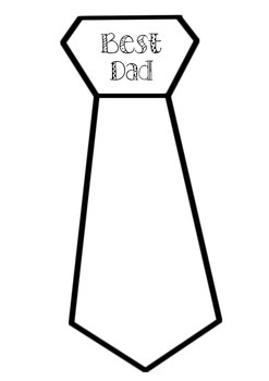 Father's Day Ties 4 Versions by Little Miss Cupcake | TpT