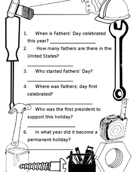 Father's Day Trivia, 06/19/2021