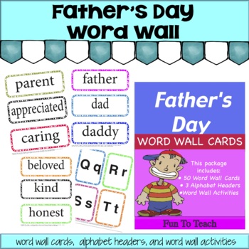 Father’s Day Word Wall