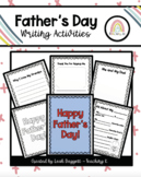 Father's Day Writing Activities for Kindergarten, 1st, and