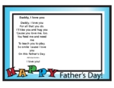 Fathers Day printable poem