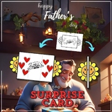 Fathers day 20 Folding Surprise DIY Card Activities End of