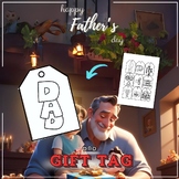 Fathers day 36 Gift tags Craft DIY End of Year Activities 