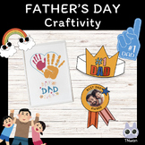 Fathers day,handprint,headband,craft,activities,coloring p