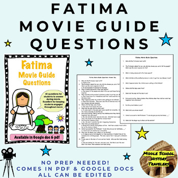 Preview of Fatima Movie Guide Questions