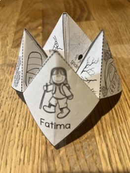 Preview of Fatima's Great Outdoors Folded Paper Activity