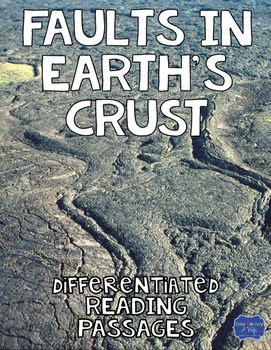 Preview of Faults in Earth's Crust Differentiated Nonfiction Reading Passages