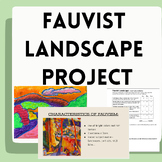 Fauvist Lansdcapes: Engaging Oil Pastel Project