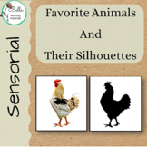 Favorite Animals & Silhouettes Matching Cards