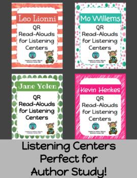 Preview of Favorite Authors [Part 2] QR Listening Centers BUNDLE