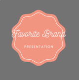 Favorite Brand Presentation