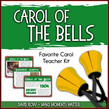 Preview of Favorite Carol - Carol of the Bells Teacher Kit Christmas Carol