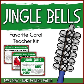 Preview of Favorite Carol - Jingle Bells Teacher Kit Christmas Carol
