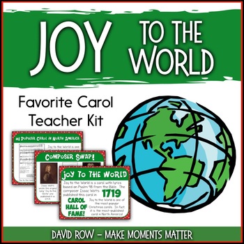 Preview of Favorite Carol - Joy to the World Teacher Kit Christmas Carol