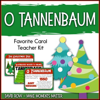 Preview of Favorite Carol - O Tannenbaum Teacher Kit Christmas Carol