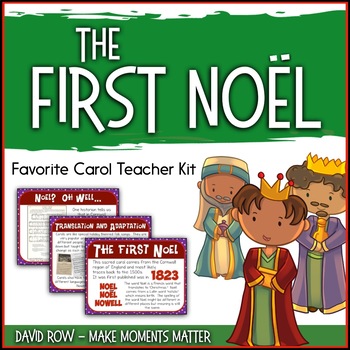 Preview of Favorite Carol - The First Noel Teacher Kit Christmas Carol