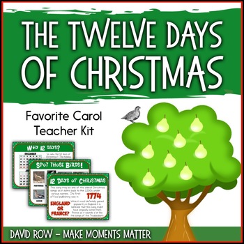 Preview of Favorite Carol - The Twelve Days of Christmas Teacher Kit Christmas Carol