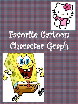 Preview of Favorite Cartoon Character Picture Graph