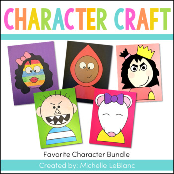 Preview of Favorite Character Craft Bundle