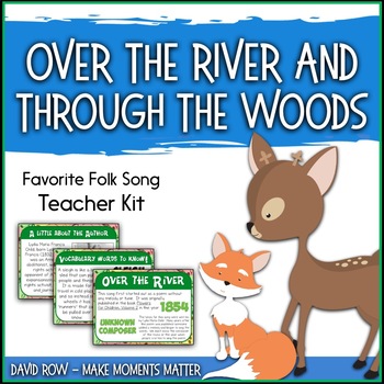 Preview of Favorite Folk Song – Over the River and Through the Woods Teacher Kit