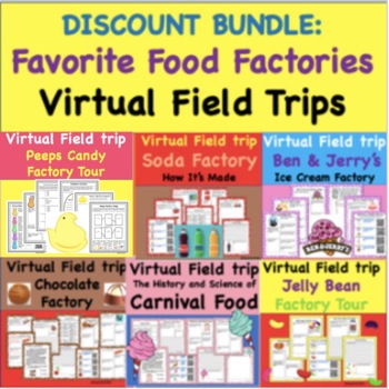 Preview of Favorite Foods for Summer Virtual Field Trip Pack