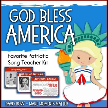Preview of Favorite Patriotic Song – God Bless America Teacher Kit