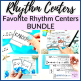 Favorite Rhythm Centers BUNDLE for Elementary Music Lessons