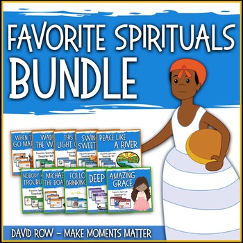 Preview of Favorite Spirituals BUNDLE – 10 Song Teacher Kit