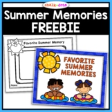 What I Did This Summer FREEBIE | Summer Memory Writing Pro