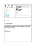 Fax Cover Sheet--Requesting Orders from MD--EDITABLE